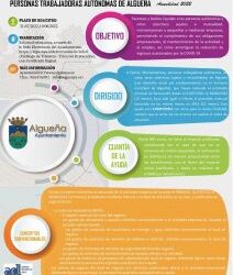 PLAN DE AYUDAS POR COVID-19 CON DESTINO A PYMES, MICROEMPRESAS Y PERSONAS TRABAJADORAS AUTÓNOMAS DE ALGUEÑA, ANUALIDAD 2022