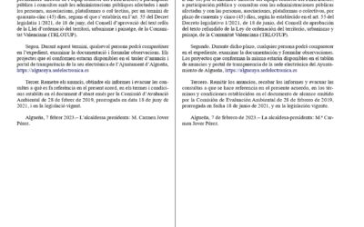 Anuncio de participación pública y consultas de la versión inicial del Plan especial para la regulación del aprovechamiento minero de Monte Coto. PERAMMC.