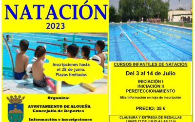 CURSOS DE NATACIÓN INFANTIL Y AQUAGYM ADULTOS