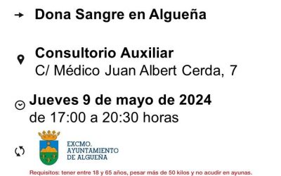 DONACIÓN DE SANGRE, 9 DE MAYO 2024