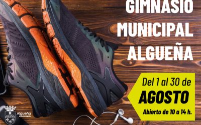 HORARIO DE AGOSTO DEL GIMNASIO MUNICIPAL