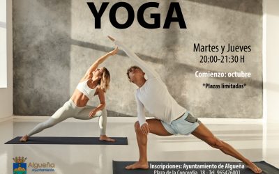 ABIERTO PLAZO DE INSCRIPCIÓN DE YOGA