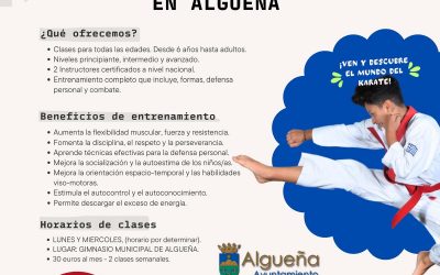 ABIERTO EL PLAZO DE PREINSCRIPCIÓN PARA CLASES DE KARATE