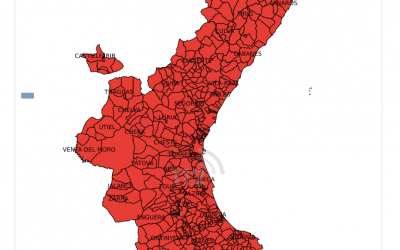 CONTINÚA EL NIVEL 3 DE PREEMERGENCIA ANTE EL RIESGO DE INCENDIOS FORESTALES EN LA COMUNITAT VALENCIANA