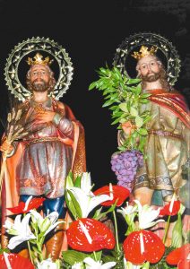 patronos Abdon y Senen